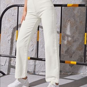 ROMWE White Jeans